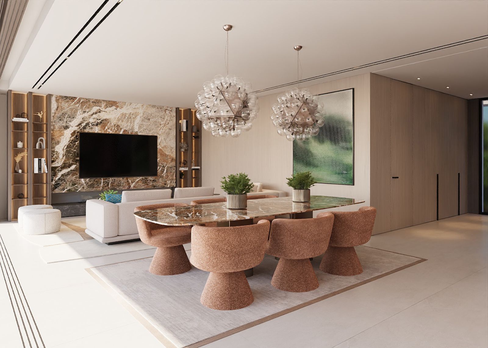 11 modern living dining room